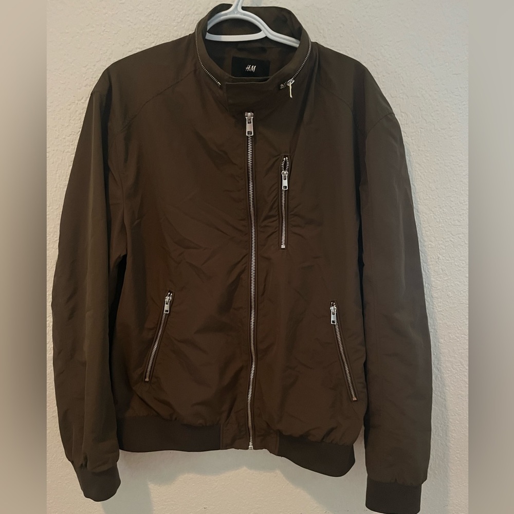H&M Green Jacket Size L
